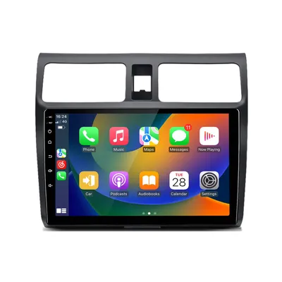 Produktbild von carplay Autoradio 4+64GB Android15 4GSIM Navi GPS für SUZUKI SWIFT III 2003-2010 WIFI BT FM  DAB+ 8Kern