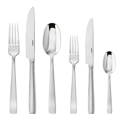 Produktbild von Sambonet S0044 Flat Besteck 36tlg.Vh., Edelstahl 18/10
