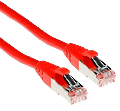 Image de ACT FB7530, 30 m, Cat6a, S/FTP (S-STP), RJ-45, RJ-45, Rouge