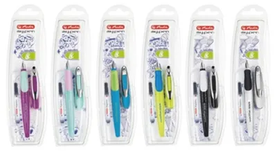 Zdjęcie produktu dla Pióro wieczne My.pen Herlitz dla leworęcznych mix kolorów