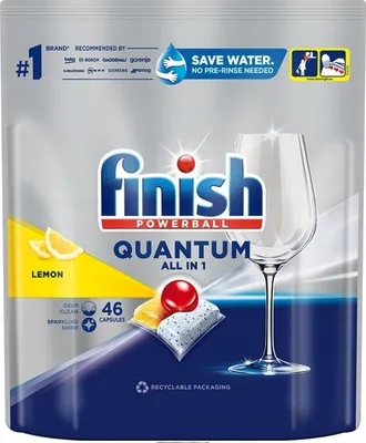 Zdjęcie produktu dla Finish All in One Quantum Kapsułki do zmywarki 46 sztuk