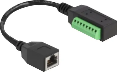 Immagine prodotto di DELOCK RJ45 Kabel Cat.5e Buchse zu Terminalblock Adapter