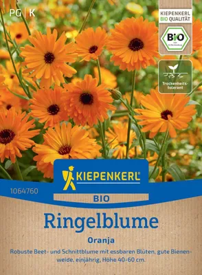 Produktbild von Kiepenkerl  Ringelblumensamen Oranja Calendula officinalis 100 Pflanzen