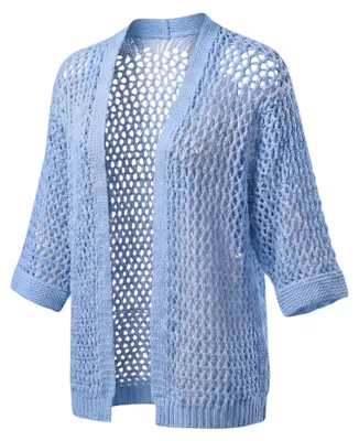 Produktbild von Cardigan OriginalYou Strickjacke Häkelmuster Sommerjacke 40 42 44  für Damen