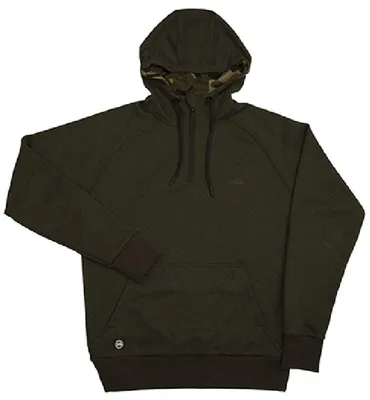 Produktbild von Fox Chunk Dark Olive Hoodie - Angelpullover, Größe:S