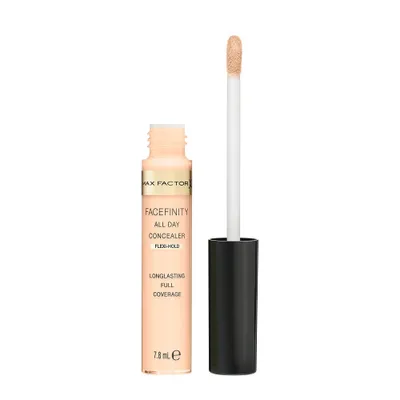 Produktbild von Max Factor Facefinity All Day Flawless, Alle Hauttöne, Beige, Jeder Hauttyp, Flüssigkeit, Flasche, 7,8 ml