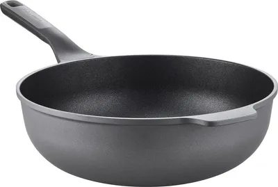 Obrázok produktu pre BergHOFF Leo Stone+, Kolo, Wok/panvica na vysmážanie, Čierna, Keramický, Pieter Roex, Leo