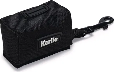 Obrázek produktu pro Zásobník na sáčky na hovínka Karlie - Pes - Nylon - černý - 7,5x3,5x4 cm