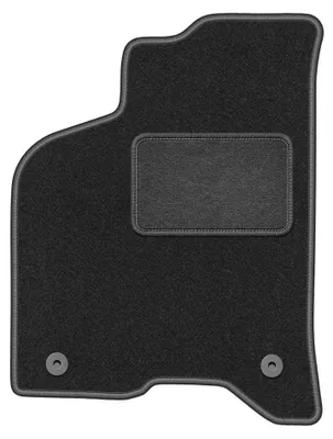 Produktbild von Fahrermatte Velours für Seat Arosa 1997-2005 (Schrägheck) – 1-tlg, Graphit, passgenau – Wielganizator LUX