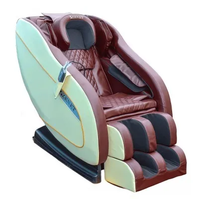 Zdjęcie produktu dla Fotel do masażu 3D o zerowej grawitacji Shiatsu do całego ciała ZENET 1288 - kawowo-beżowy