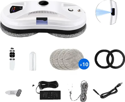 Image de Robot lave-vitres, nettoyage efficace, fonction anti-chute, YTK334, EU-b, Oui-b
