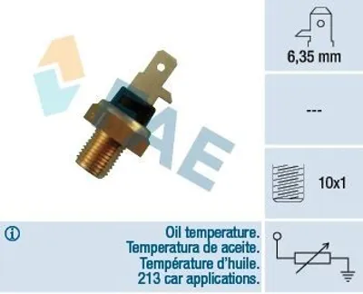 Produktbild von FAE 31610 Öltemperatursensor für VW Golf IV Schrägheck (1J1) PASSAT Variant (3B6) GOLF III (1H1) Golf IV Variant (1J5) SHARAN (7M8, 7M9, 7M6)