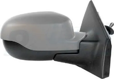 Produktbild von VAN WEZEL 4333814 Außenspiegel Seitenspiegel Rechts für RENAULT Clio III Schrägheck (BR0/1, CR0/1) Konvex Grundiert