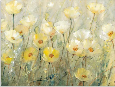 Produktbild von ARTland Glasbild Sommer in voller Blüte II Größe: 60x45 cm