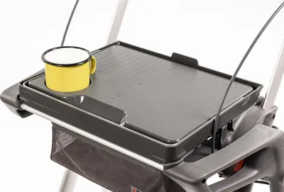 Produktbild von Indoor-Rollator TOPRO Hestia,silber,