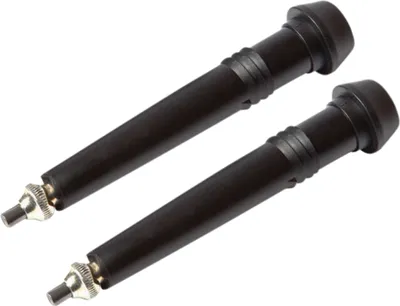 Zwei schwarze Flex Tech Tips von Black Diamond; Zubehör für Trekkingstöcke.
