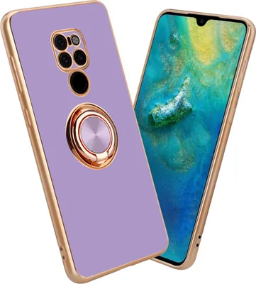 Image de Cadorabo Housse de protection pour Huawei MATE 20 Housse en violet Etui Case Cover Protection de l'appareil photo support magnétique pour voiture