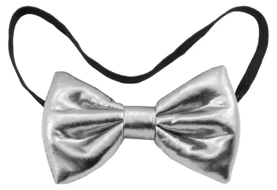 Produktbild von Clownsfliege in Mettalic Silber