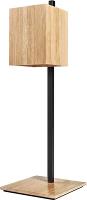 Produktbild von Ledvance Smart+ LED Tischleuchte Decor Wood Table Holz 8W 650lm CCT 3000K - 6500K Dimmbar App Google Alexa WiFi