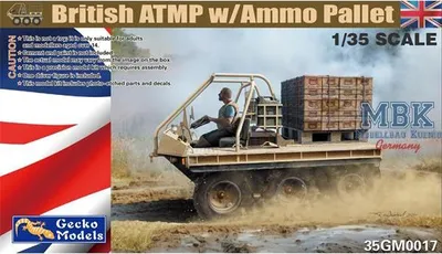 Produktbild von Gecko Models 35GM0017 British ATMP w/ Ammo Pallet