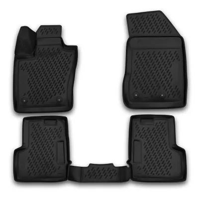 Produktbild von AD Tuning Gummi Fußmatten Set für Jeep Renegade, Bj. 2015-