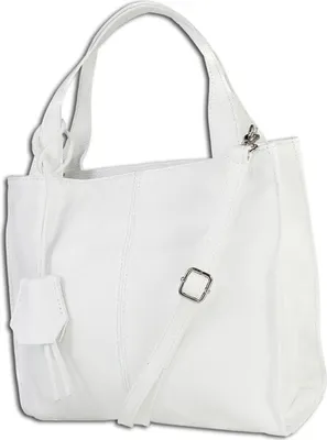 Produktbild von Toscanto Handbags , Shopper weiß Leder OTT155SW
