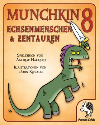 Produktbild von Munchkin 8: Echsenmenschen & Zentauren