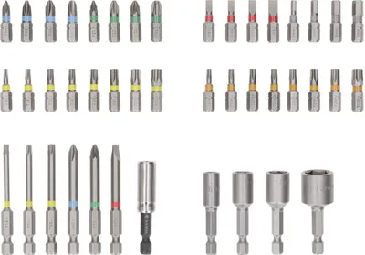 Zdjęcie produktu dla BOSCH 2607017727 BOSCH Extra Hard Bit-Set, 43-teilig