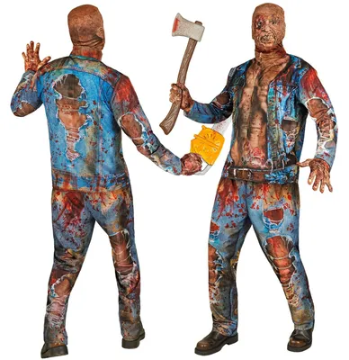 Immagine prodotto di Spaventoso costume da zombie per adulti - S