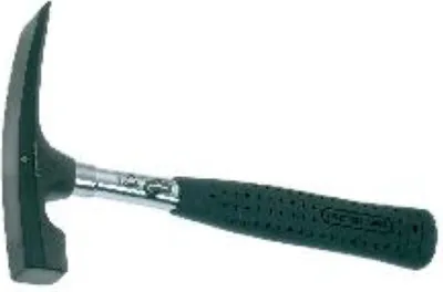 Produktbild von Maurerhammer, 570 g, mit Stahlrohrstiel + Kunststoffgriff, 5235050000