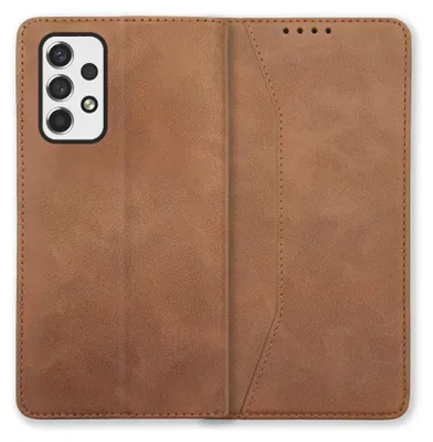 Produktbild von Bookstyle 'Premium' Schutzhülle Klapphülle Schutztasche Etui Cover für Samsung Galaxy A52 5G - Braun