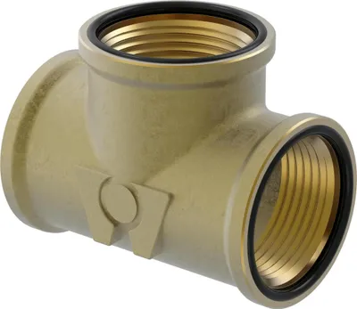 Image de UPONOR Wipex pièce en T G1 1/4, G1 1/4, G1 1/4, 1 pièce.