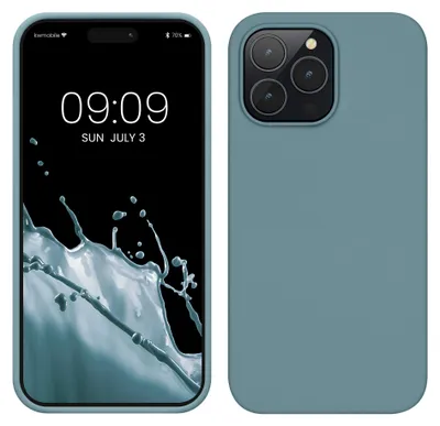 Produktbild von kwmobile Handyhülle für iPhone 14 Pro Max Hülle, für iPhone 14 Pro Max Case - Hülle Silikon - kabelloses Laden - Antique Stone