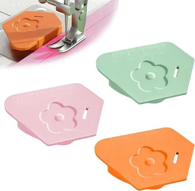 Productafbeelding van 3 stuks magnetische naaigidsaccessoires voor naaimachines - polygonale zoomhulp - multifunctionele naaigewichten voor overlockmachines