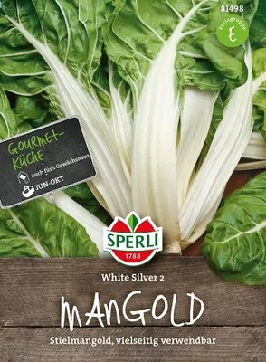 Produktbild von SPERLI Mangoldsamen White Silver 2 Beta vulgaris 50 Pflanzen