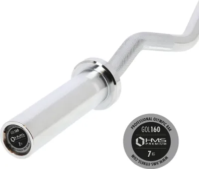 Produktbild von Olympische Curlstange 120 cm, 50 mm Ladedurchmesser