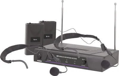 Obrázek produktu pro QTX VN2, 2-kanálový bezdrátový mikrofonní set 174,1 MHz / 175,0 MHz