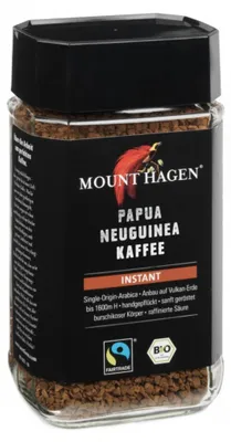 Produktbild von Mount Hagen Bio Single Origin Instant Kaffee 6x100 g