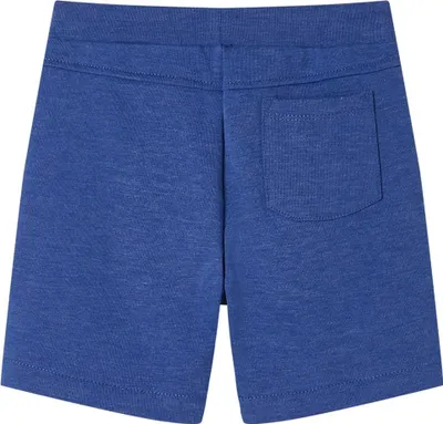 Produktbild von vidaXL Kindershorts mit Kordelzug Blau Melange 128
