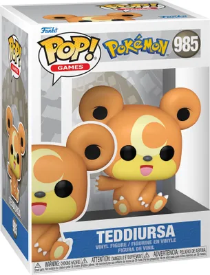 Produktbild von Pokémon - Teddiursa 985 - Funko Pop! Vinyl Figur