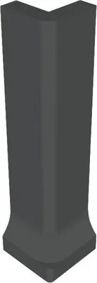 Produktbild von Außenecke für Hohlkehlsockel schwarz 3 x 10 cm