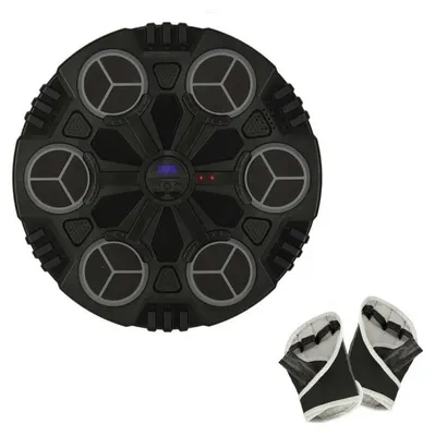 Imagen del producto de KIK KX3009: Objetivo de boxeo electrónico de pared con Bluetooth y guantes, color