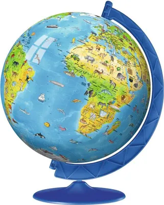 Immagine prodotto di Ravensburger 12340 Puzzle del globo 3D, 180 pezzi