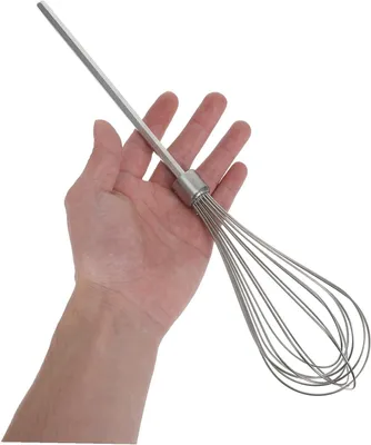 Produktbild von Schneebesenaufsatz aus Edelstahl für Akkuschrauber