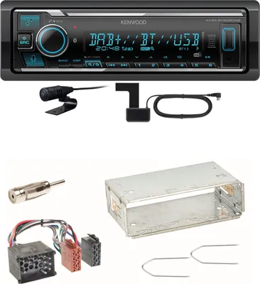 Produktbild von Kenwood KMM-BT508DAB Bluetooth Digitalradio USB Einbauset für BMW 3er E36 Z3