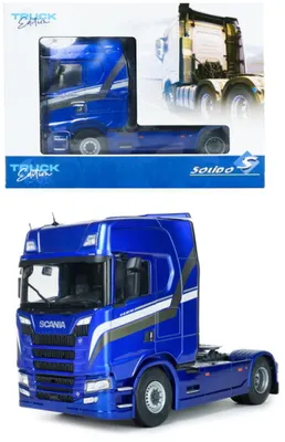 Produktbild von Solido 421240217 - 1:24 Scania S580 blau - Neu
