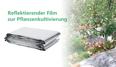 Zdjęcie produktu dla Folia Odblaskowa Do Uprawy Roślin 210X120Cm Do Szklarni Folia Roślinna