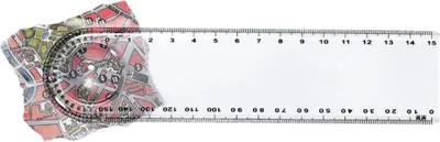 Produktbild von MidOcean - Lineal "Lasta" MO1637 (Einheitsgröße) (Transparent)