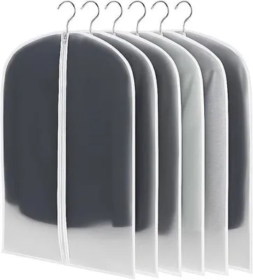Produktbild von Transparante PEVA Kledingstuchutschutzbox 60x120cm für das Heimgebrauch für Kleidung, Regendicht, Stoffdicht