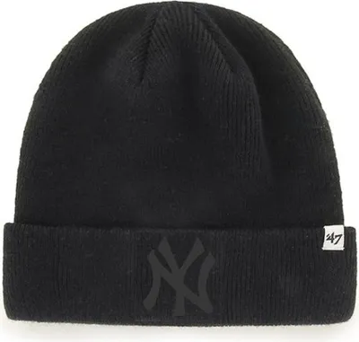 Produktbild von '47 Brand MLB New York Yankees Raised '47 CUFF KNIT Black/Black OSFA